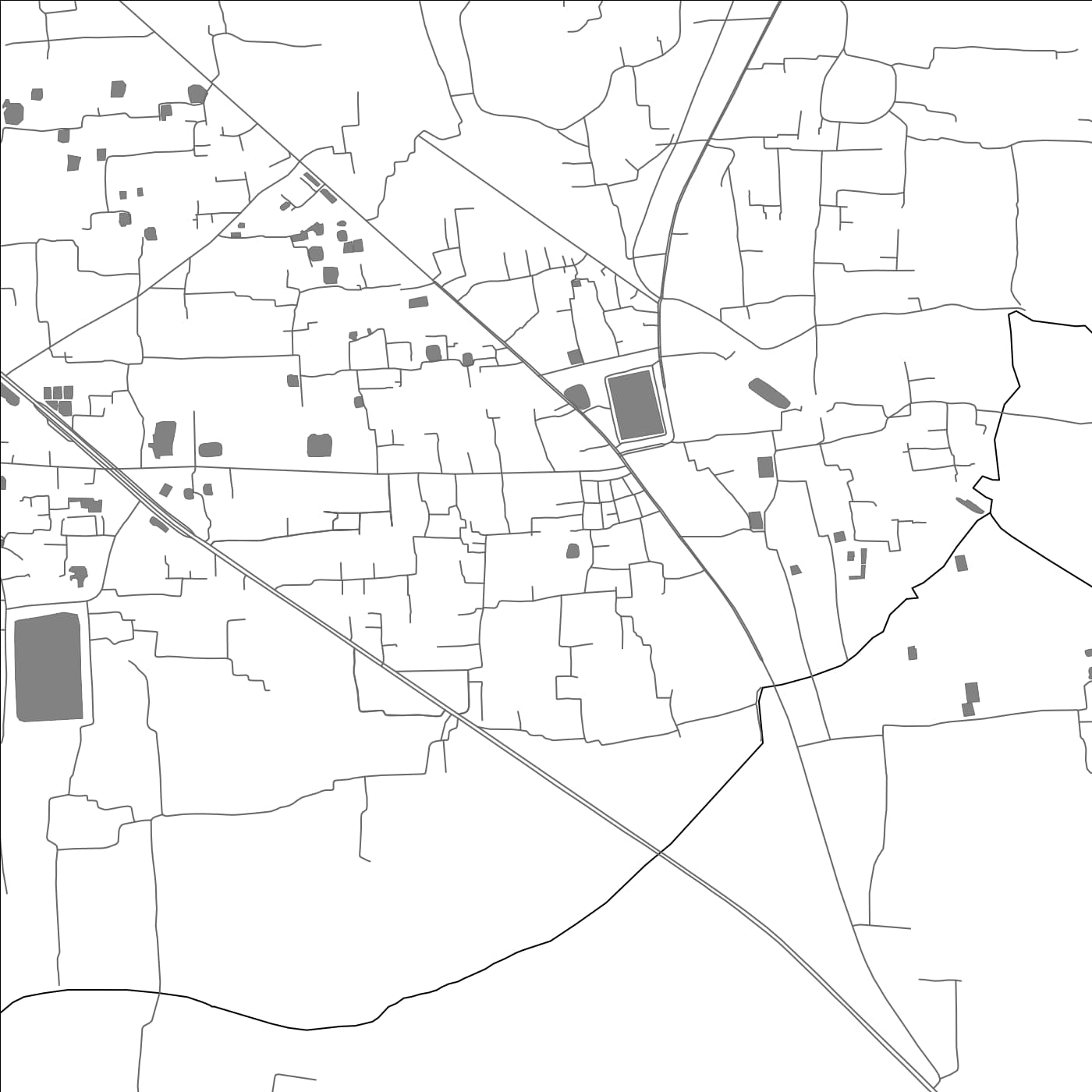 ROAD MAP OF FENI, BANGLADESH BY MAPBAKES