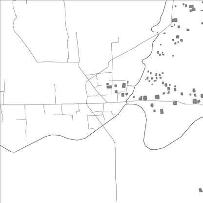 ROAD MAP OF HĀJĪGANJ, BANGLADESH BY MAPBAKES