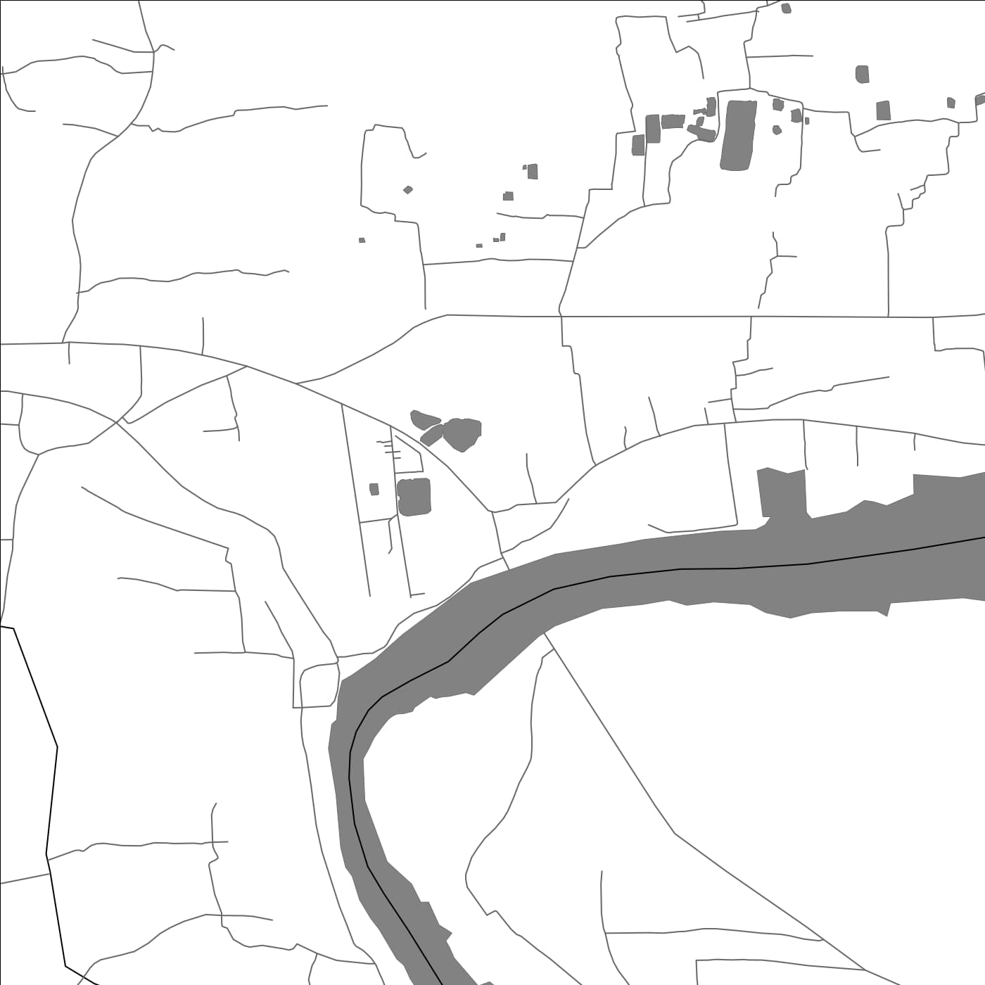 ROAD MAP OF KĀLĪGANJ, BANGLADESH BY MAPBAKES