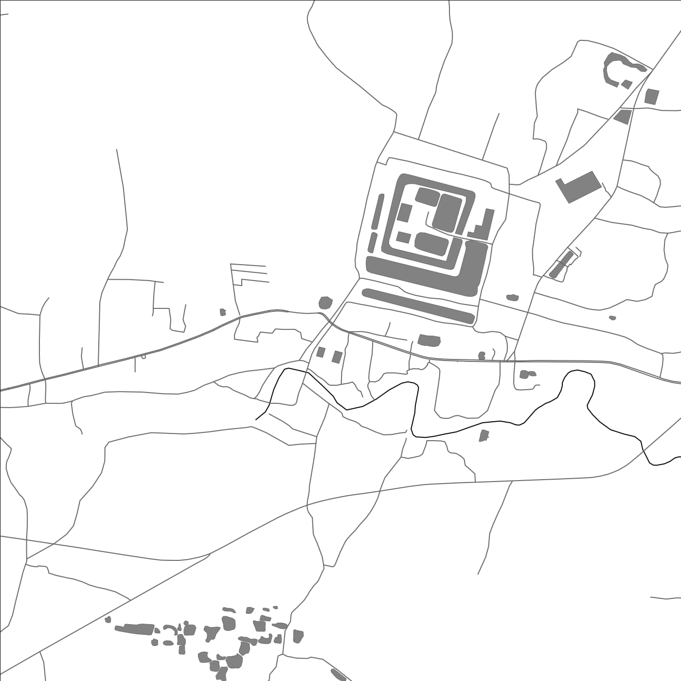 ROAD MAP OF NATORE, BANGLADESH BY MAPBAKES