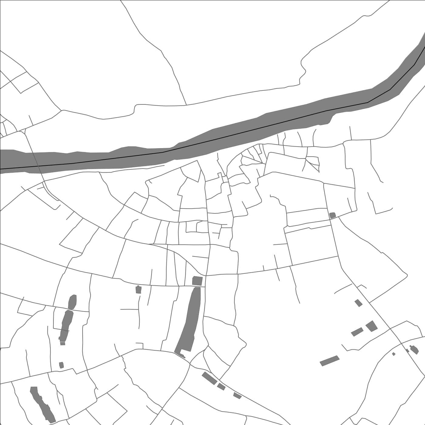 ROAD MAP OF NAWĀBGANJ, BANGLADESH BY MAPBAKES