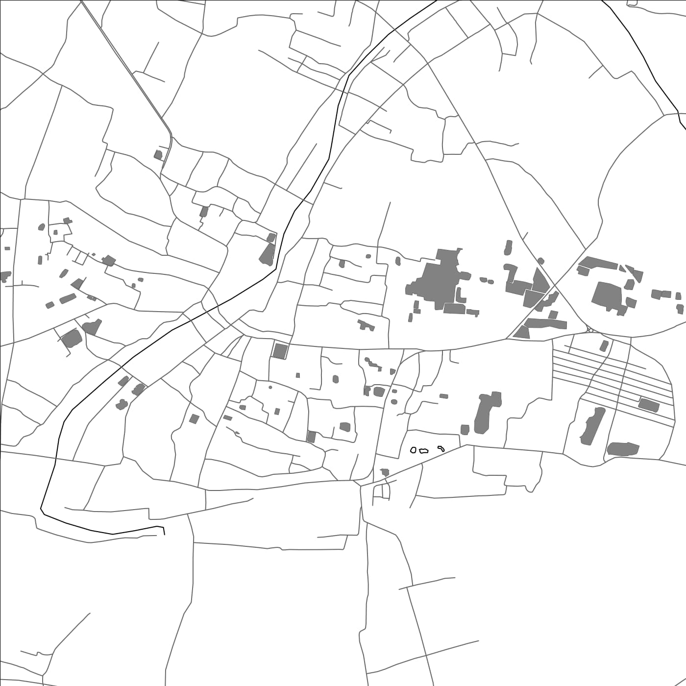 ROAD MAP OF PĀBNA, BANGLADESH BY MAPBAKES