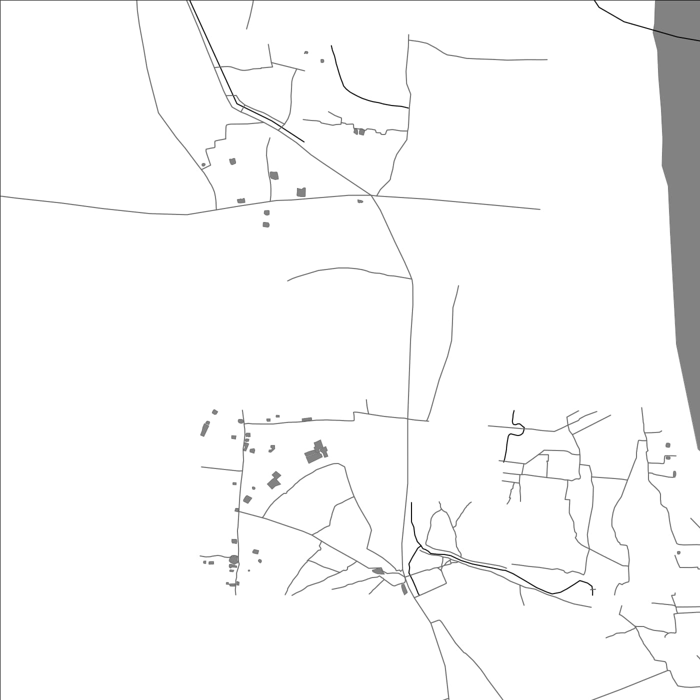 ROAD MAP OF PAOTANA HAT, BANGLADESH BY MAPBAKES