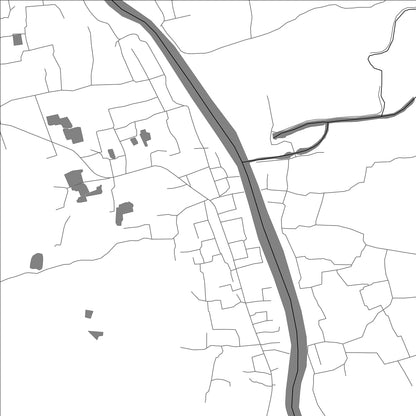 ROAD MAP OF PHULTALA, BANGLADESH BY MAPBAKES