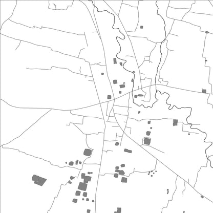 ROAD MAP OF PĪRGAAJ, BANGLADESH BY MAPBAKES