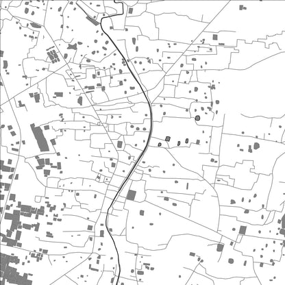 ROAD MAP OF SĀTKHIRA, BANGLADESH BY MAPBAKES