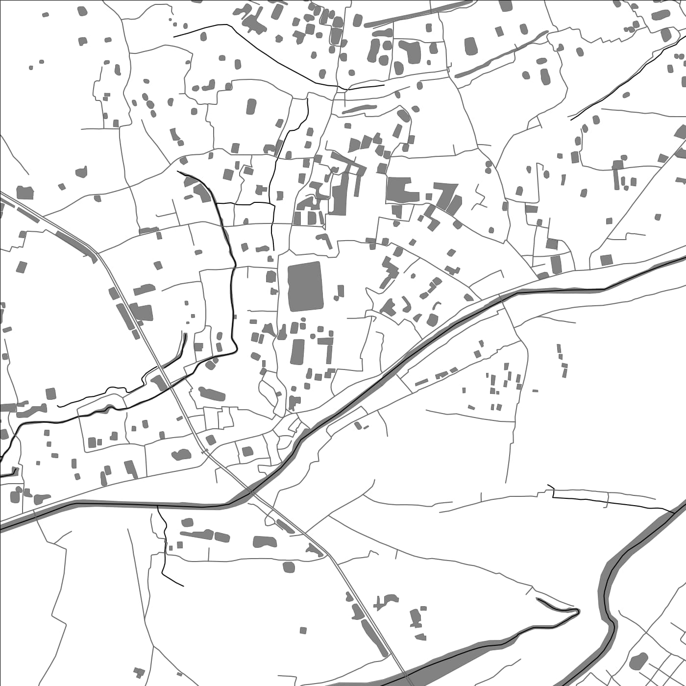 ROAD MAP OF SONĀRGAON, BANGLADESH BY MAPBAKES