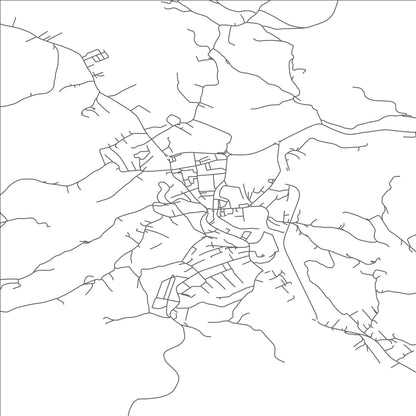 ROAD MAP OF KISELJAK, BOSNIA AND HERZEGOVINA BY MAPBAKES