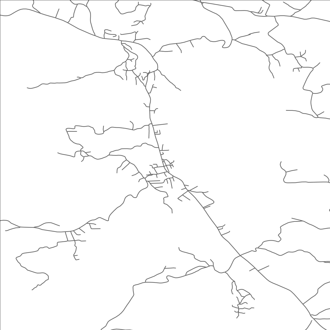 ROAD MAP OF SAPNA, BOSNIA AND HERZEGOVINA BY MAPBAKES