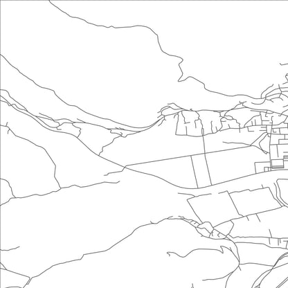 ROAD MAP OF TREBINJE, BOSNIA AND HERZEGOVINA BY MAPBAKES