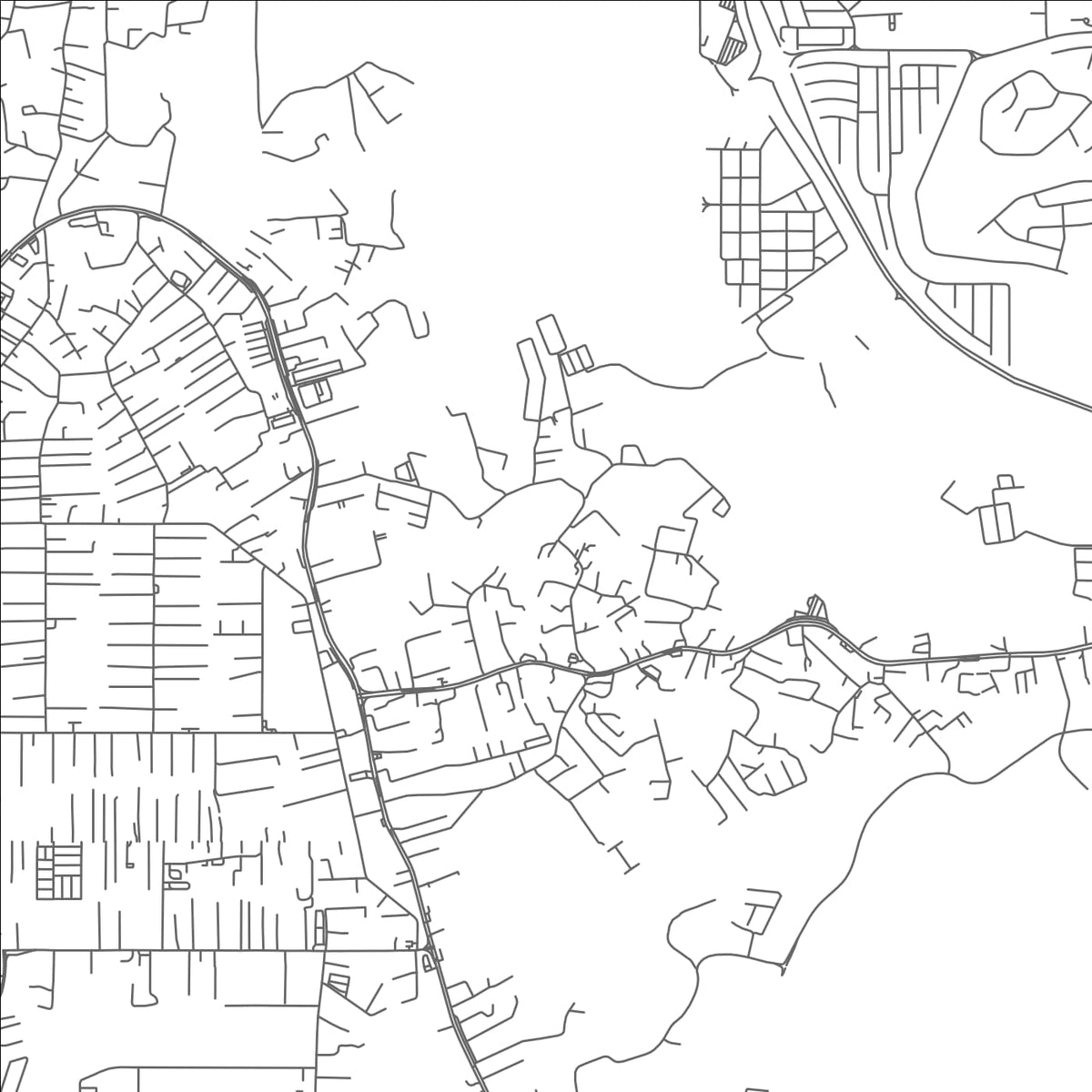ROAD MAP OF KAMPONG BANTUN, BRUNEI BY MAPBAKES