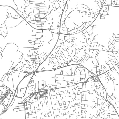 ROAD MAP OF KAMPONG GADONG, BRUNEI BY MAPBAKES
