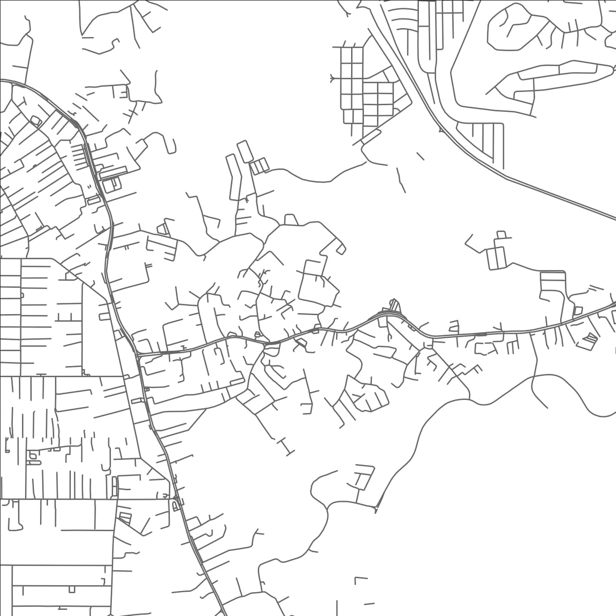 ROAD MAP OF KAMPONG JANGSAK, BRUNEI BY MAPBAKES