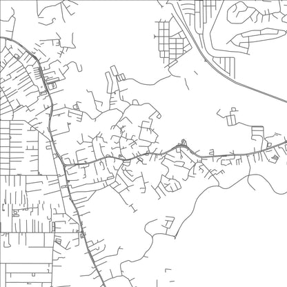 ROAD MAP OF KAMPONG JANGSAK, BRUNEI BY MAPBAKES
