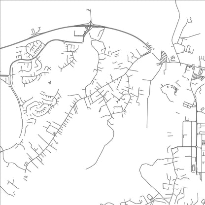 ROAD MAP OF KAMPONG KAPOK, BRUNEI BY MAPBAKES