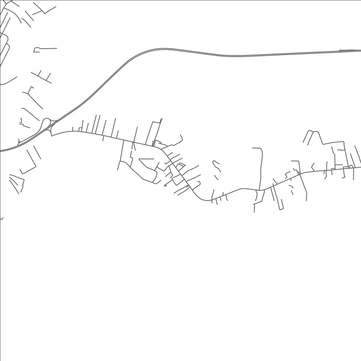 ROAD MAP OF KAMPONG KERIAM, BRUNEI BY MAPBAKES
