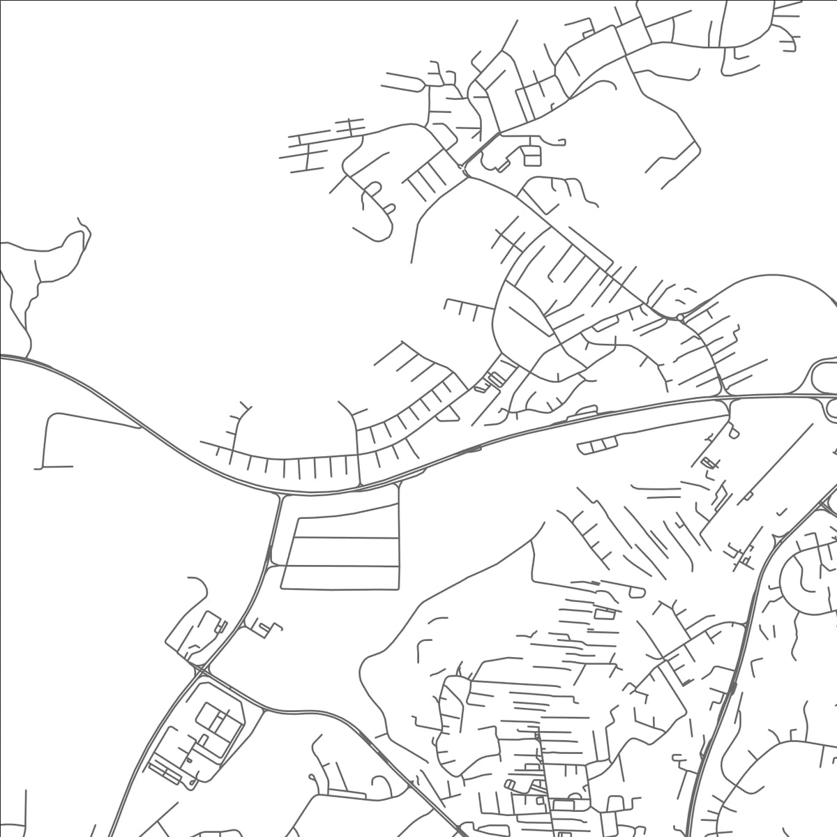 ROAD MAP OF KAMPONG LAMBAK, BRUNEI BY MAPBAKES