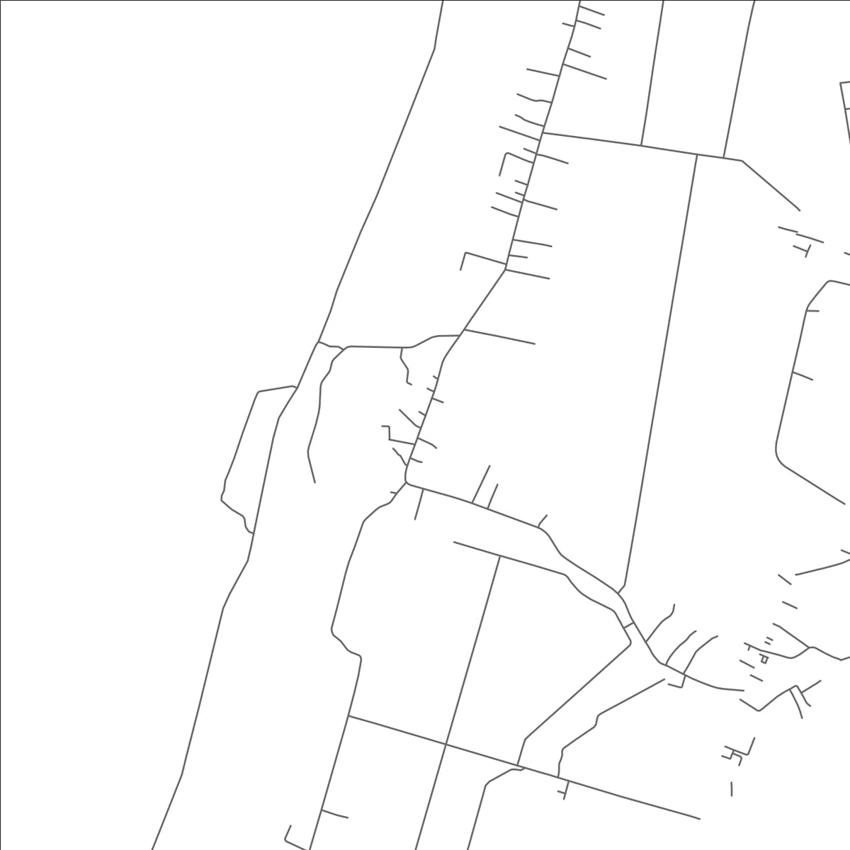 ROAD MAP OF KAMPONG PANTAU MARAI, BRUNEI BY MAPBAKES