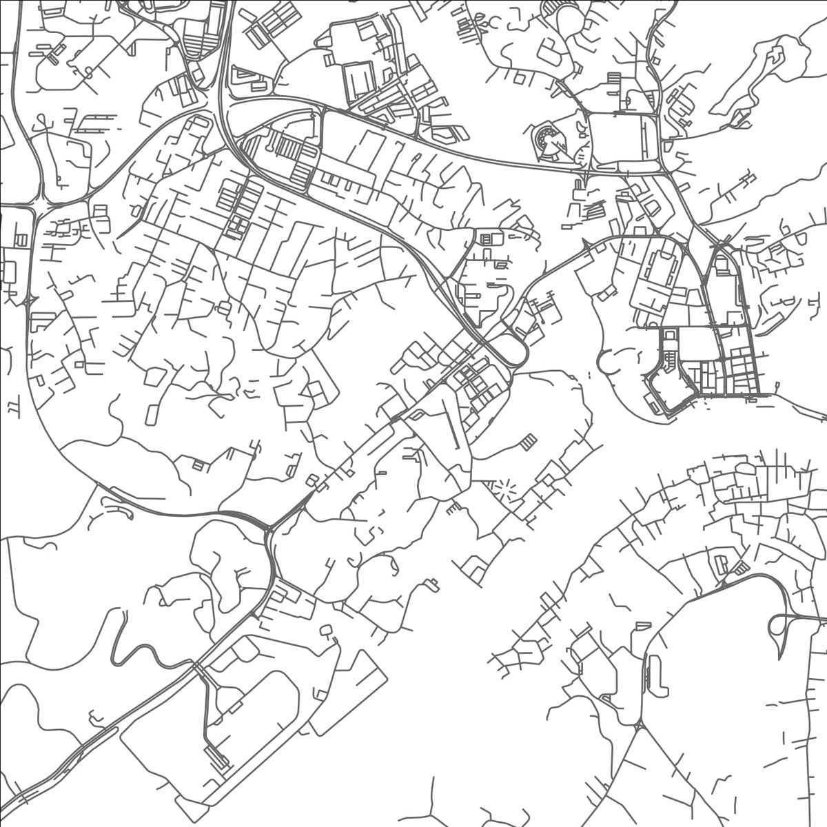 ROAD MAP OF KAMPONG PARIT, BRUNEI BY MAPBAKES
