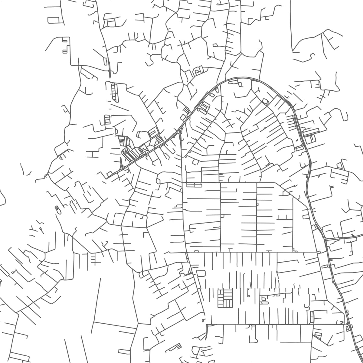 ROAD MAP OF KAMPONG PASANG, BRUNEI BY MAPBAKES