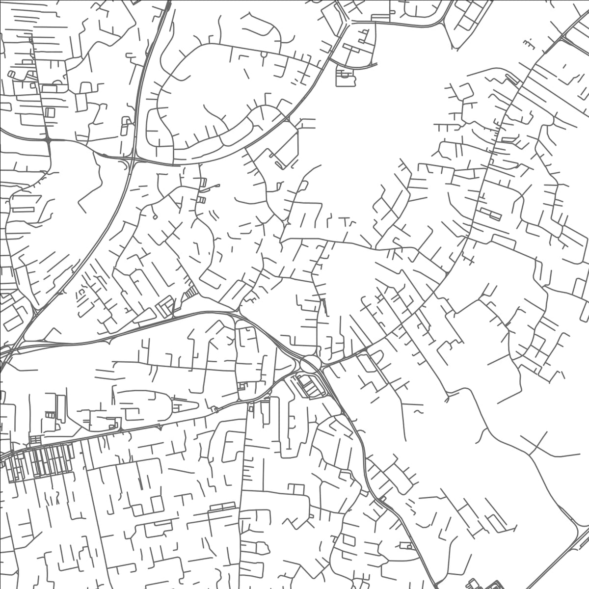 ROAD MAP OF KAMPONG RANGGU, BRUNEI BY MAPBAKES