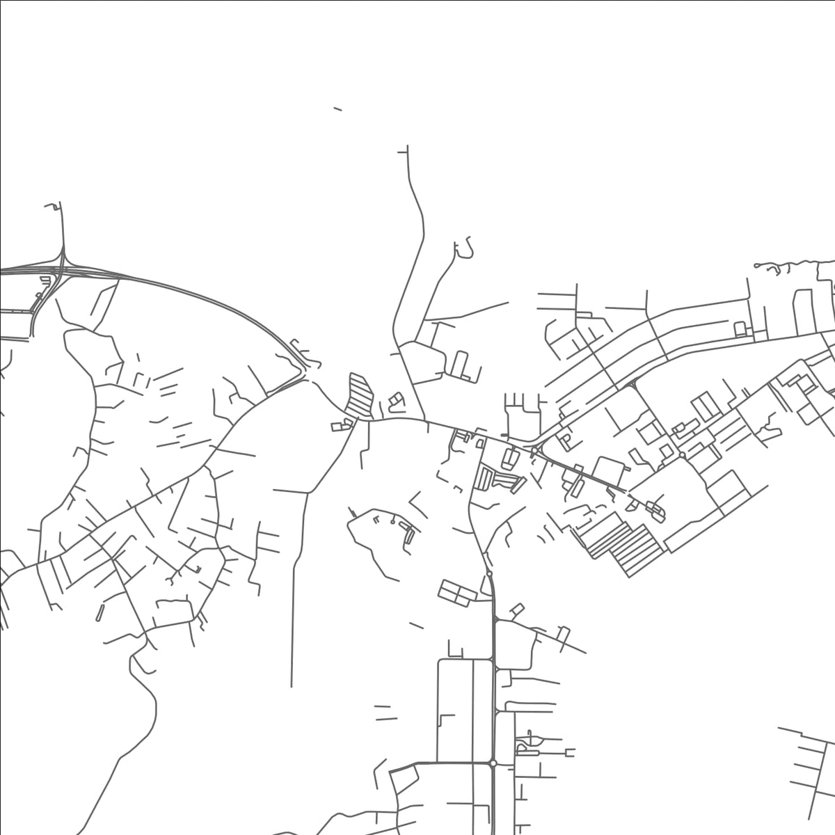 ROAD MAP OF KAMPONG SABUN, BRUNEI BY MAPBAKES