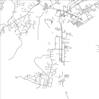 ROAD MAP OF KAMPONG SERASA, BRUNEI BY MAPBAKES