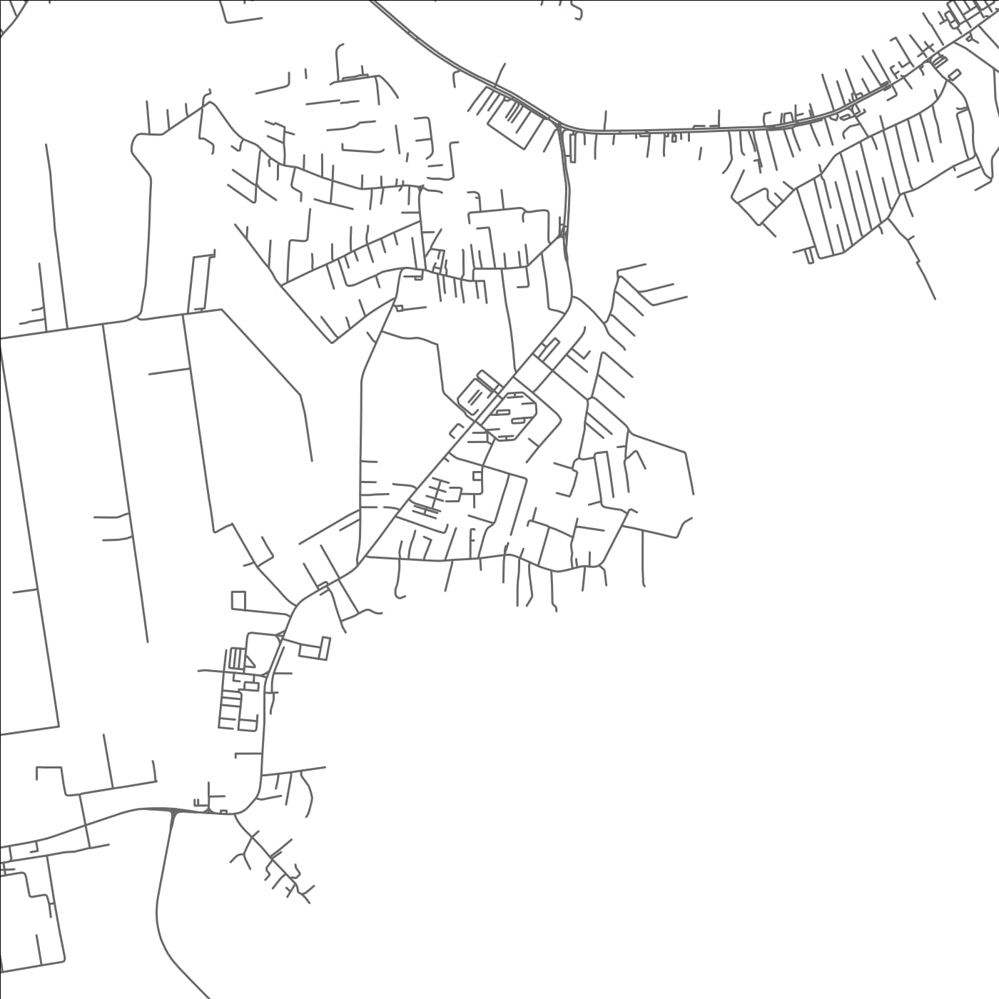 ROAD MAP OF KAMPONG SINARUBAI, BRUNEI BY MAPBAKES