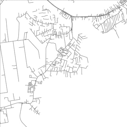 ROAD MAP OF KAMPONG SINARUBAI, BRUNEI BY MAPBAKES