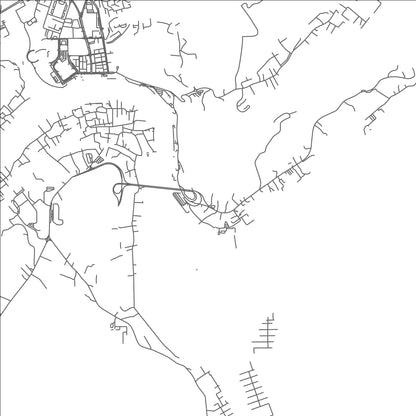 ROAD MAP OF KAMPONG SUNGAI LAMPAI, BRUNEI BY MAPBAKES