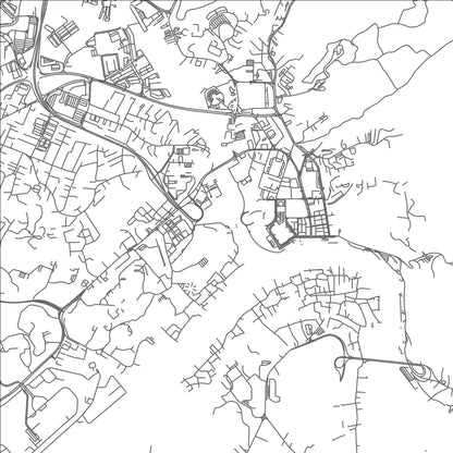 ROAD MAP OF KAMPONG TIMBUNAN, BRUNEI BY MAPBAKES