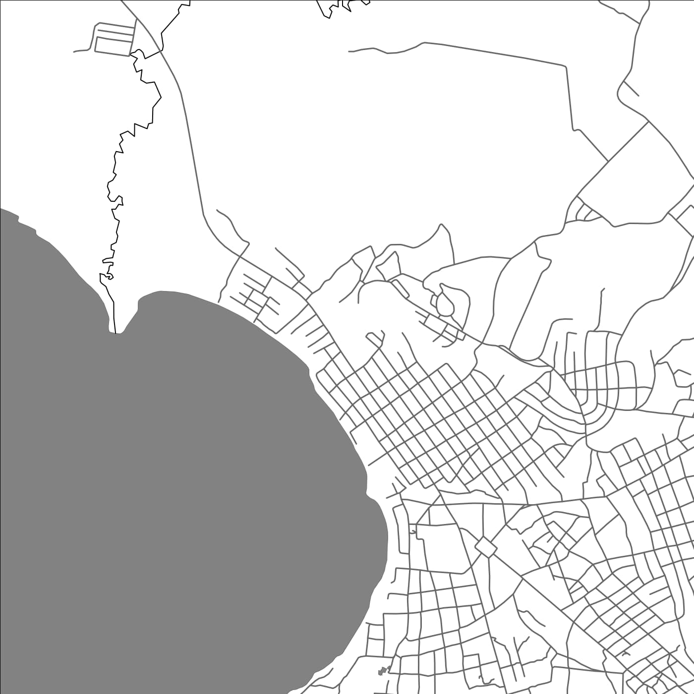 ROAD MAP OF RUMONGE, BURUNDI BY MAPBAKES