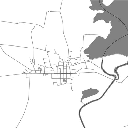 ROAD MAP OF ABREUS, CUBA BY MAPBAKES