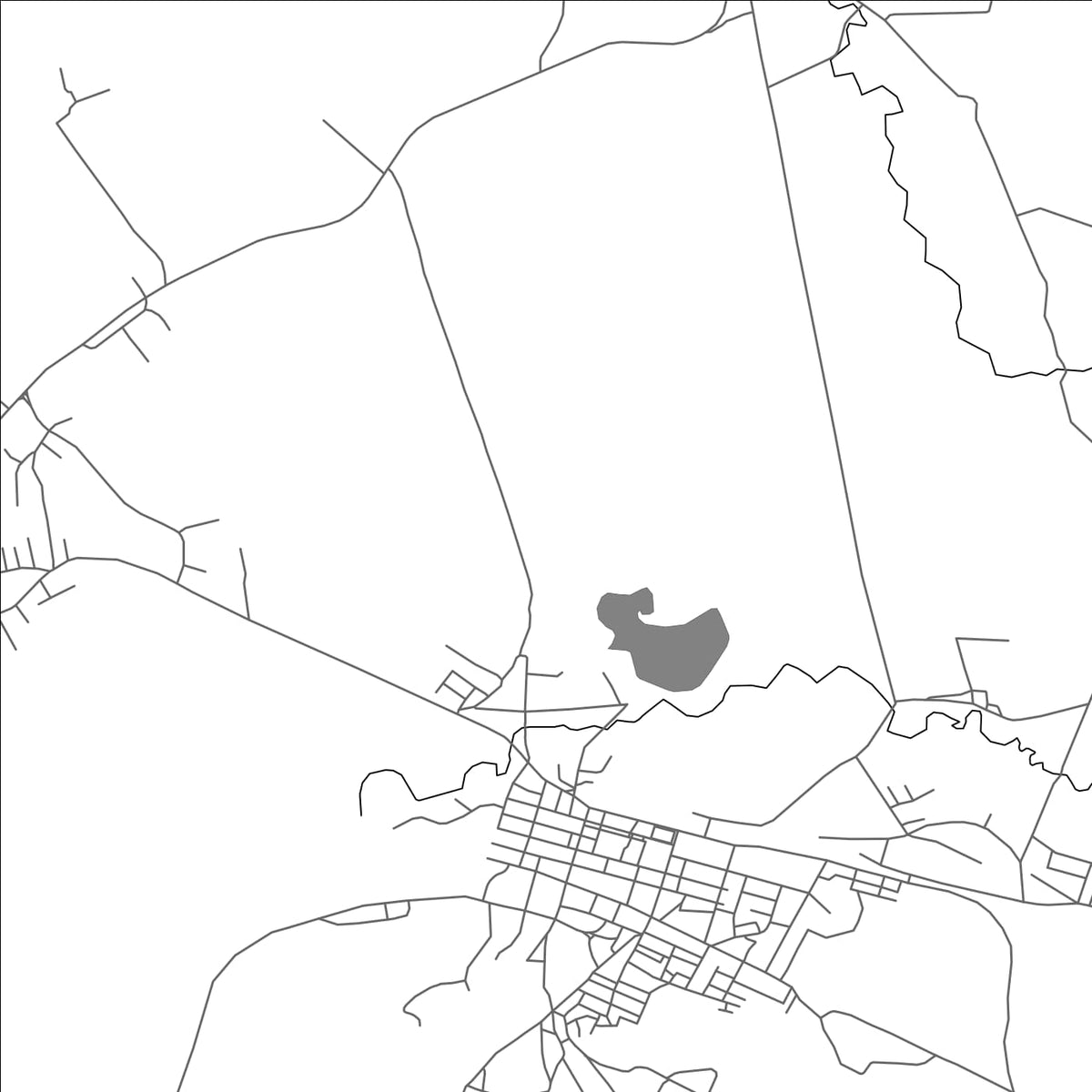 ROAD MAP OF BAGUANOS, CUBA BY MAPBAKES