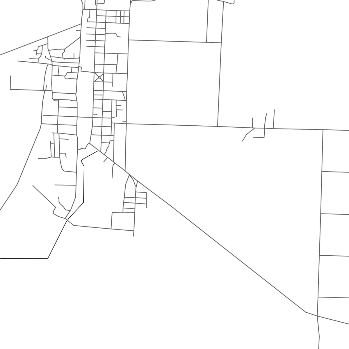 ROAD MAP OF BARAGUA, CUBA BY MAPBAKES