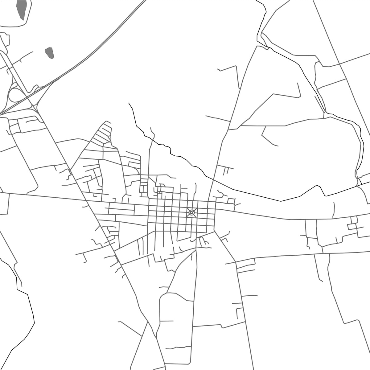 ROAD MAP OF CANDELARIA, CUBA BY MAPBAKES