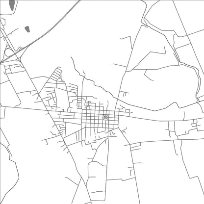 ROAD MAP OF CANDELARIA, CUBA BY MAPBAKES