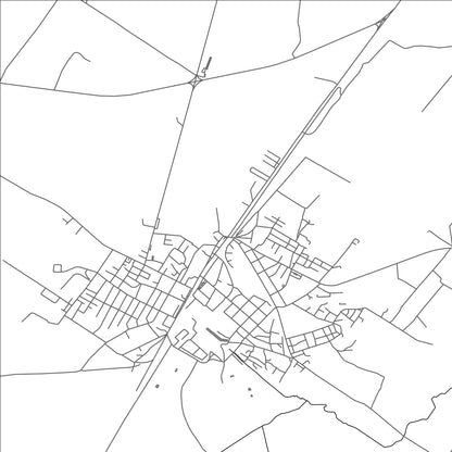 ROAD MAP OF CIRO REDONDO, CUBA BY MAPBAKES