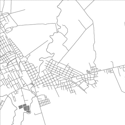 ROAD MAP OF COLOMBIA, CUBA BY MAPBAKES