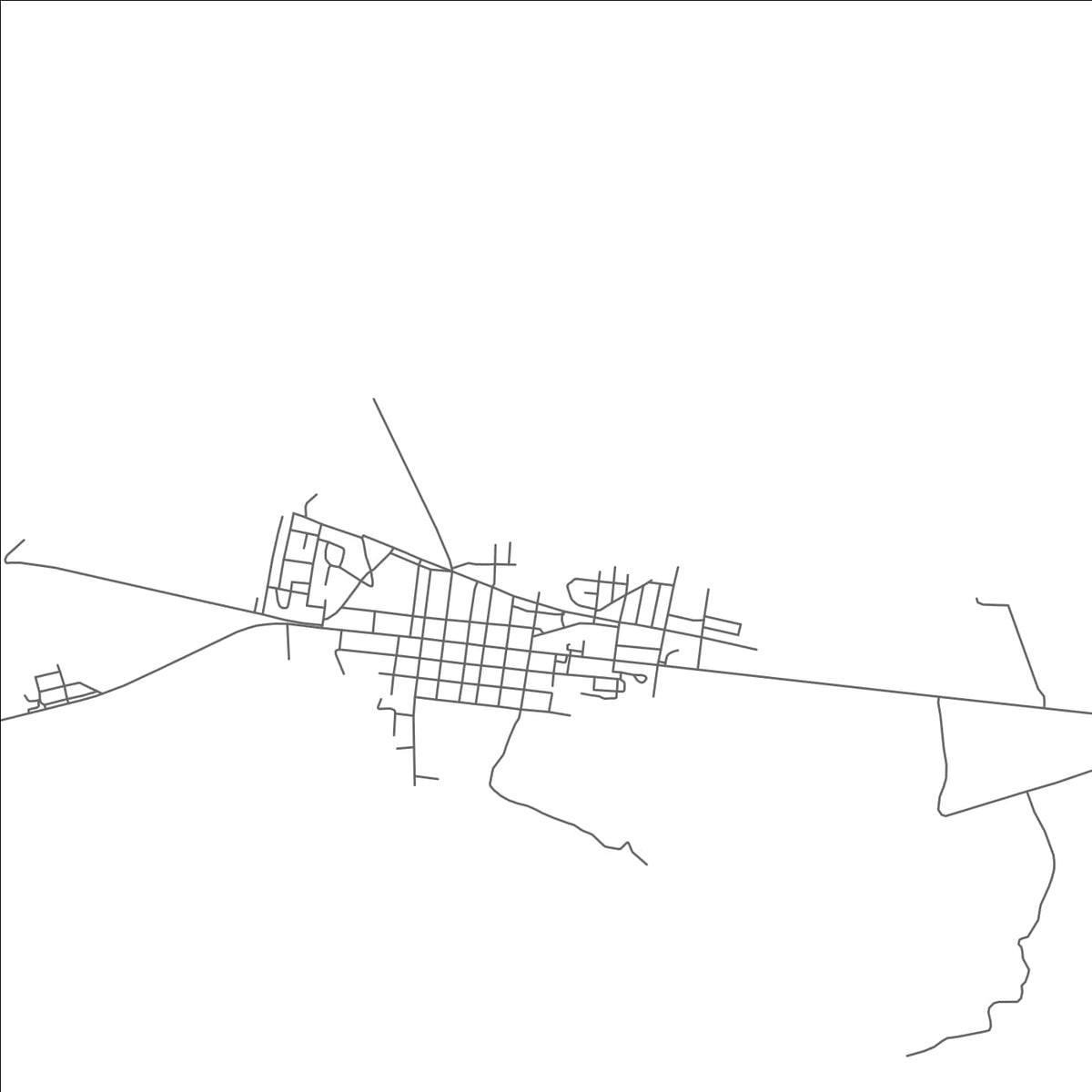 ROAD MAP OF CORRALILLO, CUBA BY MAPBAKES