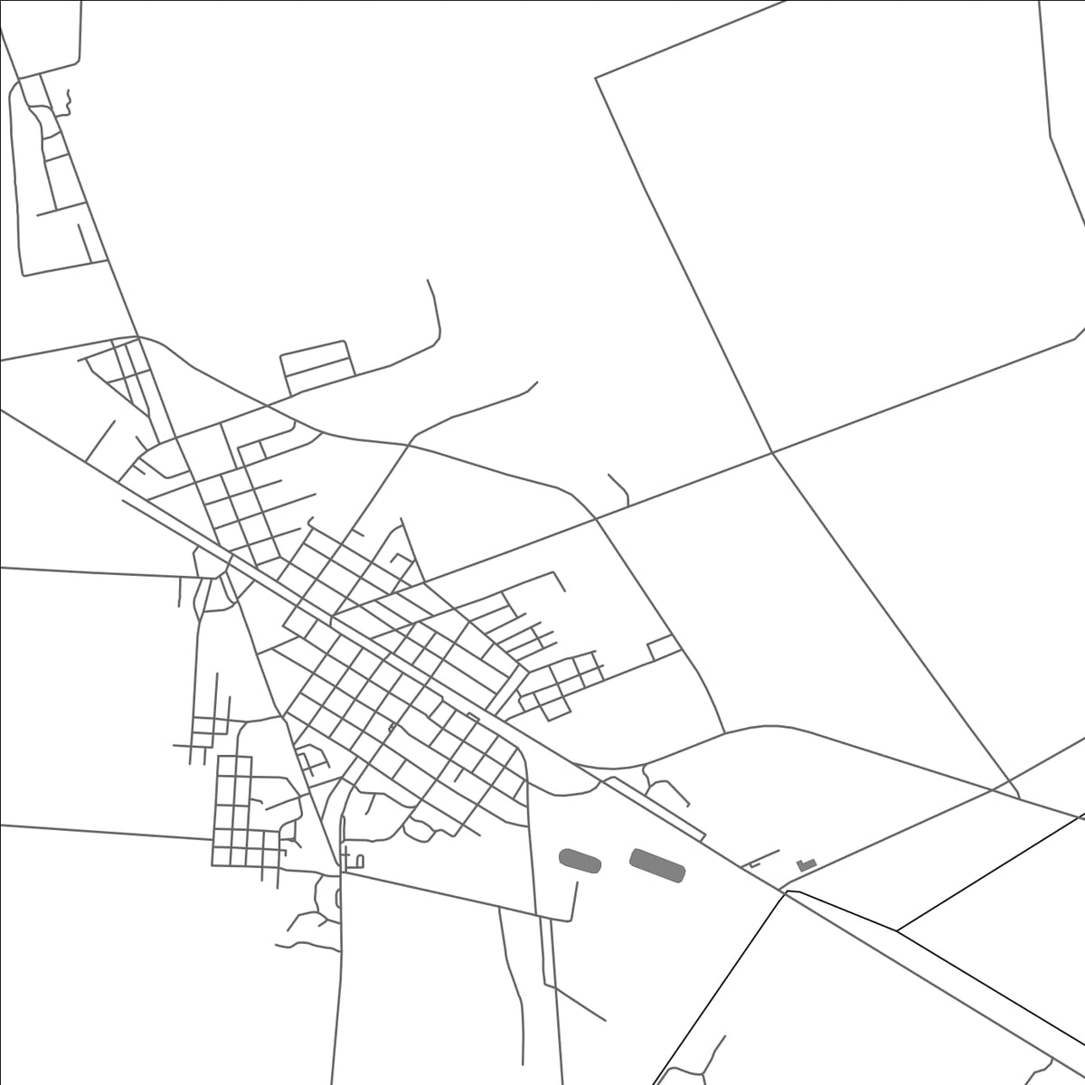ROAD MAP OF ESMERALDA, CUBA BY MAPBAKES