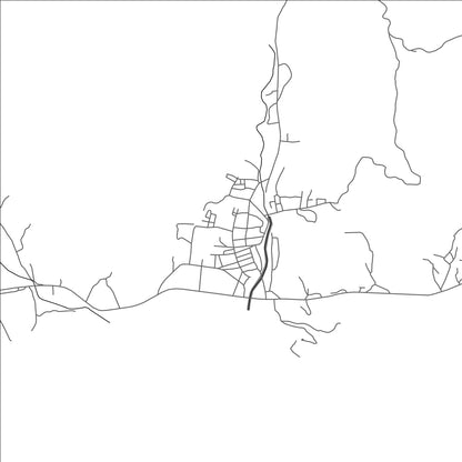 ROAD MAP OF GUAMA ABAJO, CUBA BY MAPBAKES