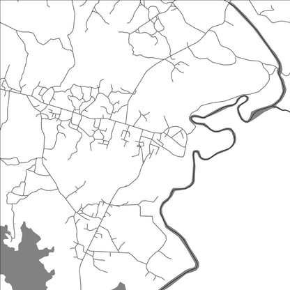 ROAD MAP OF GUANE, CUBA BY MAPBAKES