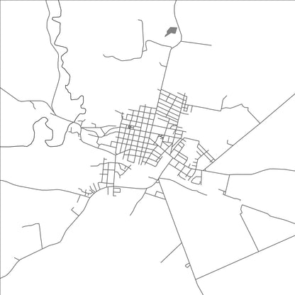ROAD MAP OF JARUCO, CUBA BY MAPBAKES