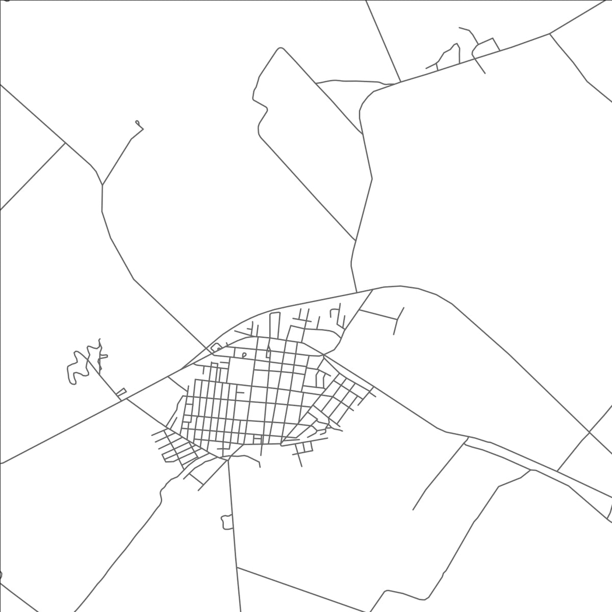 ROAD MAP OF LIMONAR, CUBA BY MAPBAKES