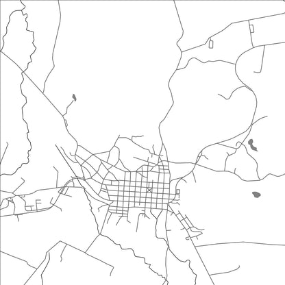 ROAD MAP OF MADRUGA, CUBA BY MAPBAKES
