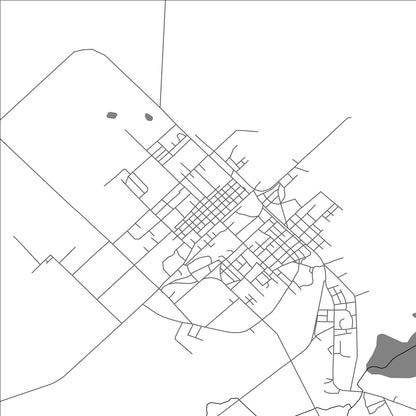 ROAD MAP OF MANATI, CUBA BY MAPBAKES