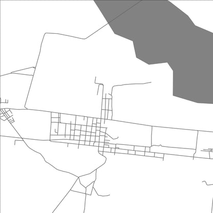 ROAD MAP OF MARTI, CUBA BY MAPBAKES