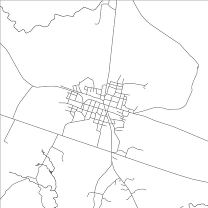 ROAD MAP OF MATAGUA, CUBA BY MAPBAKES