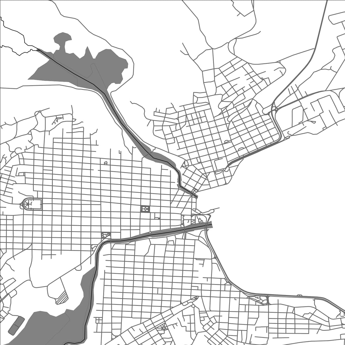 ROAD MAP OF MATANZAS, CUBA BY MAPBAKES